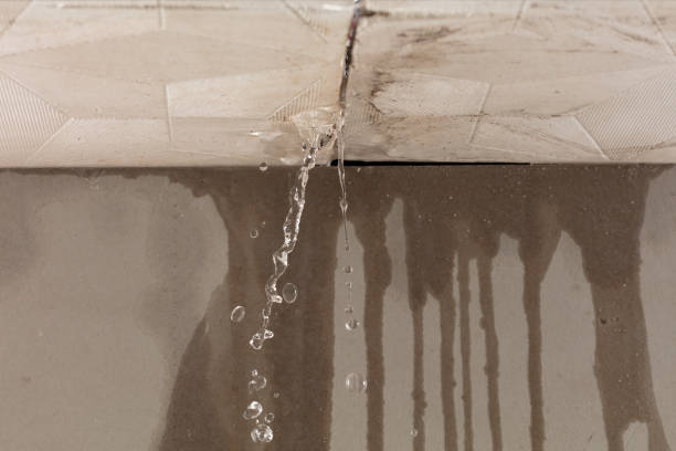Professional Flood Damage Cleanup technician working in Moxee, WA